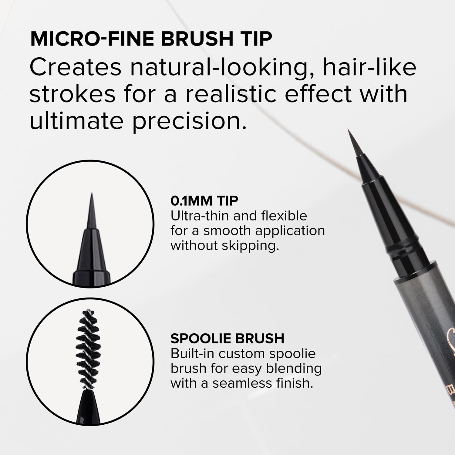 Anastasia Beverly Hills MicroStroke, resistencia al agua para climas húmedos.
