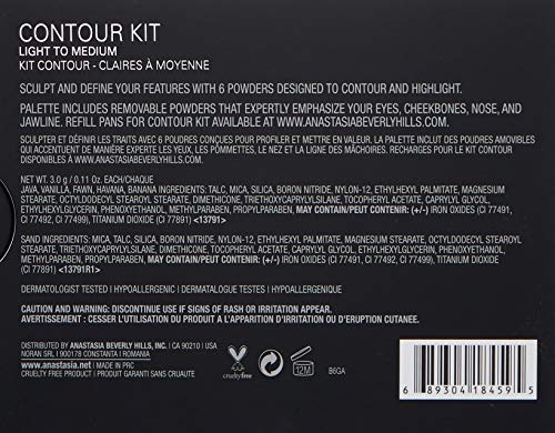 Anastasia Beverly Hills Contour Powder Kit ofrece contornos frío y cálido para pieles diversas.