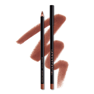 Anastasia Beverly Hills delineador labial marrón frío para definición precisa y duradera.