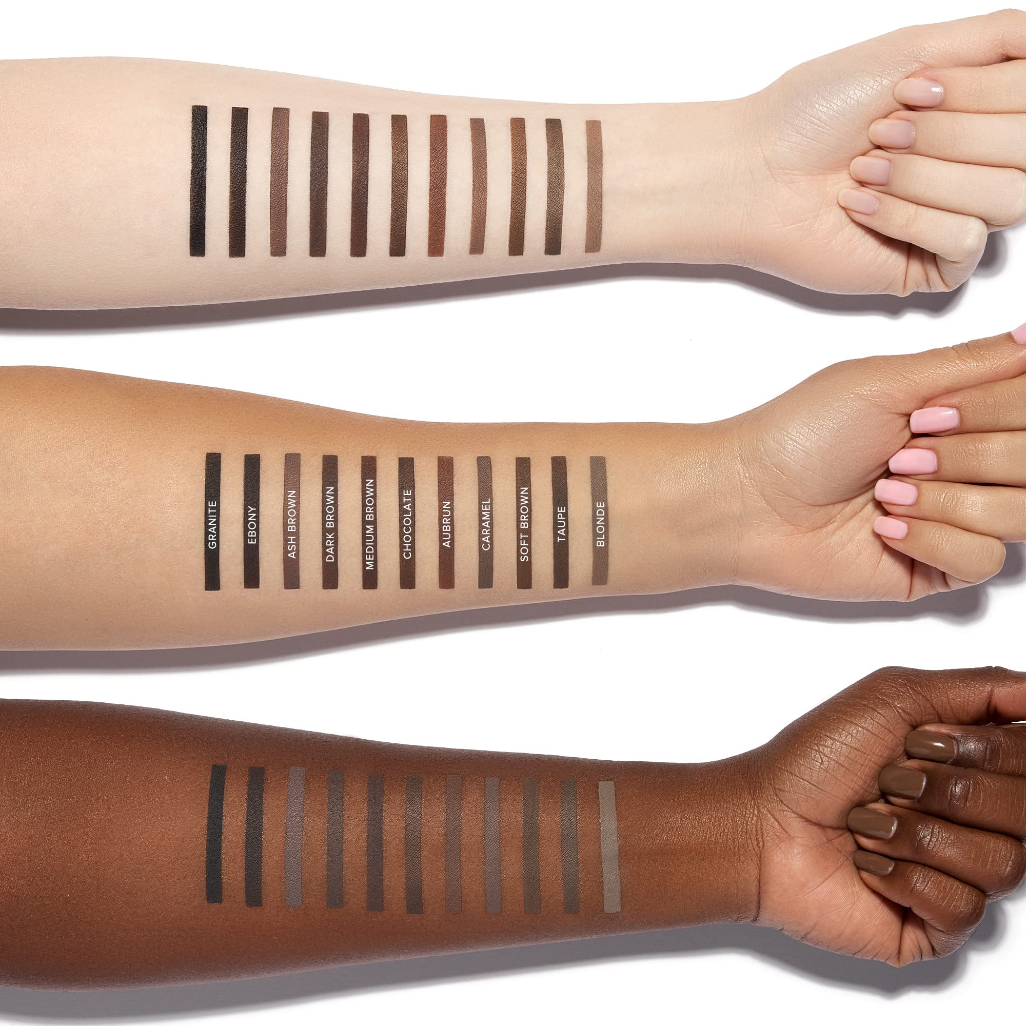 DIPBROW Taupe, tenue longue durée sans bavures.