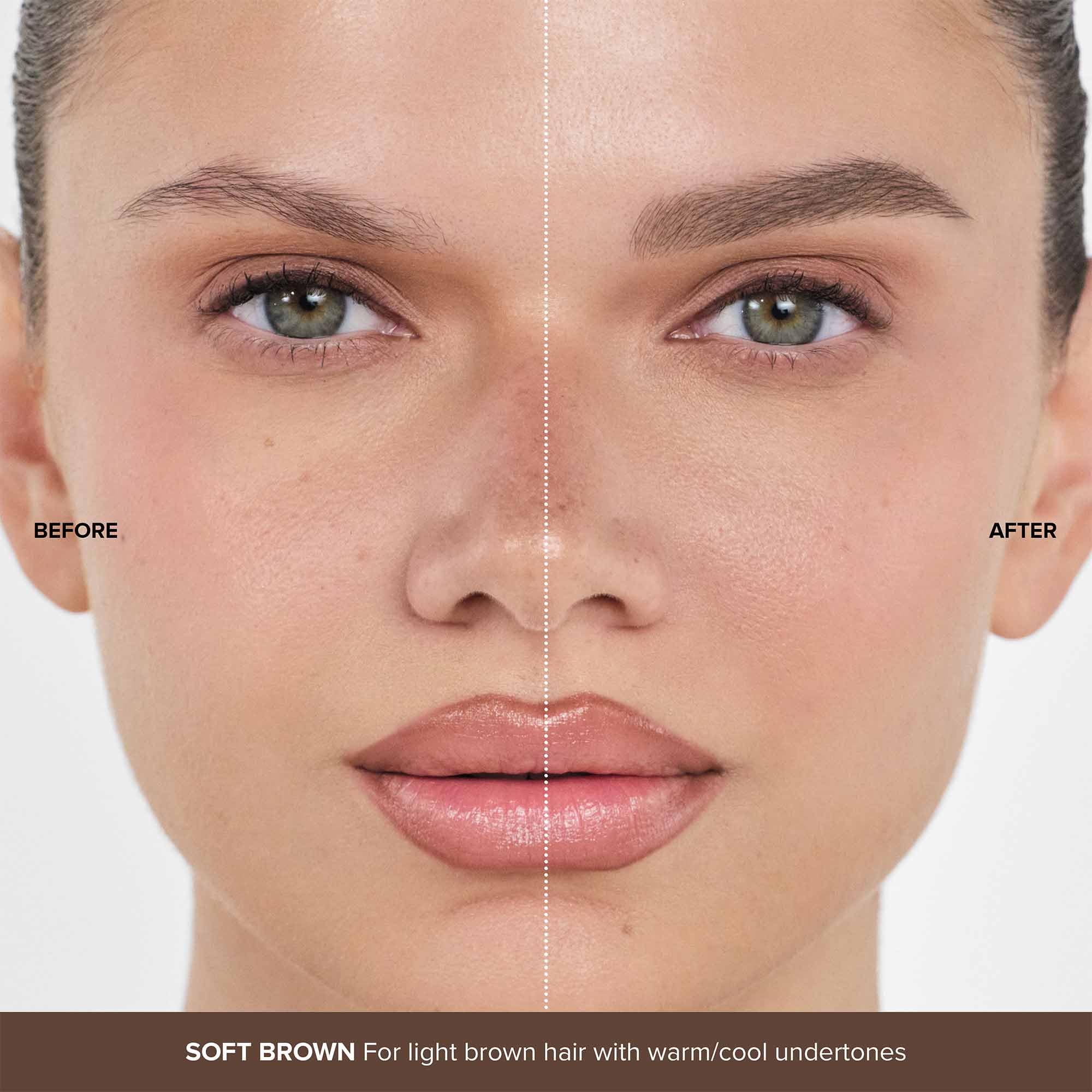 Anastasia Beverly Hills gel teinté, texture légère qui intensifie le volume des sourcils.