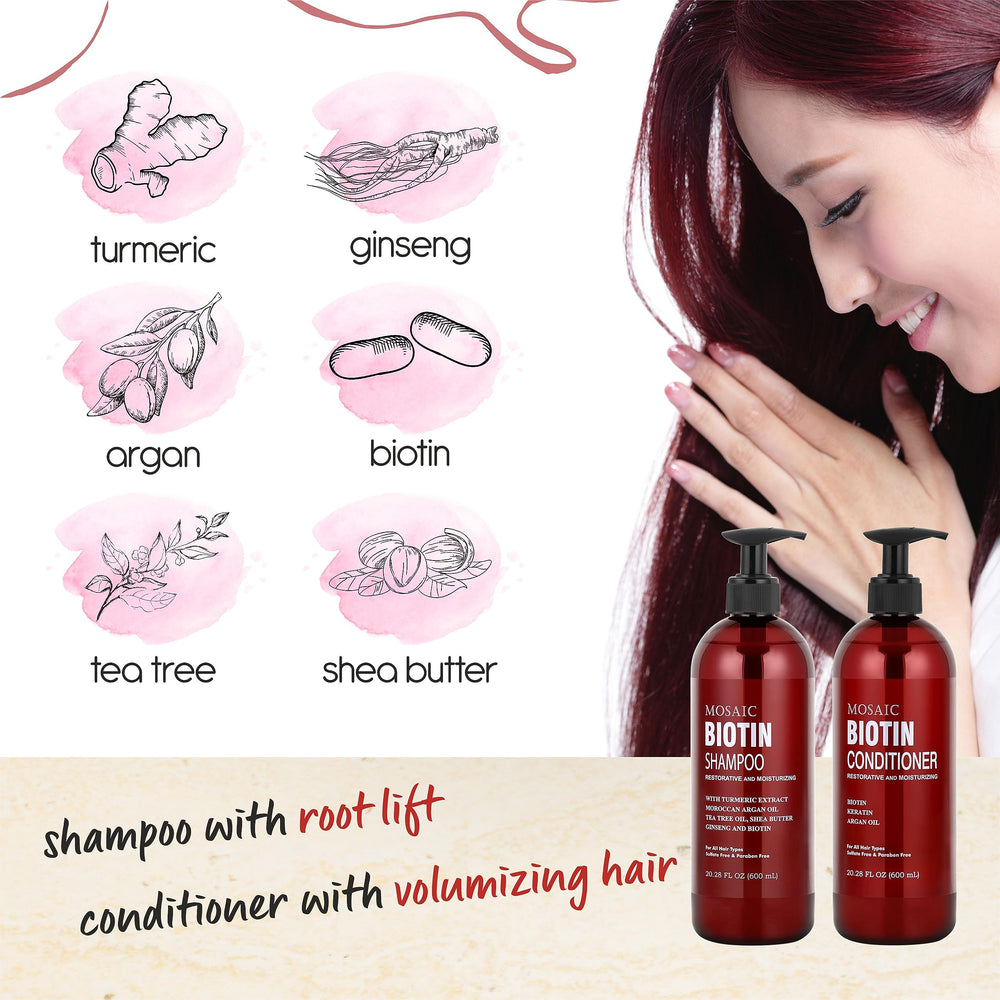 AnatoliaDaphne Biotin Volumizing Conditioner bottle pour for smoother strands
