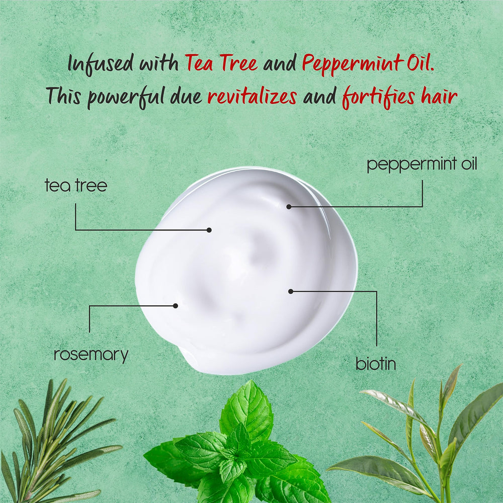 AnatoliaDaphne etiqueta champú árbol de té, fácil identificación y compra rápida.