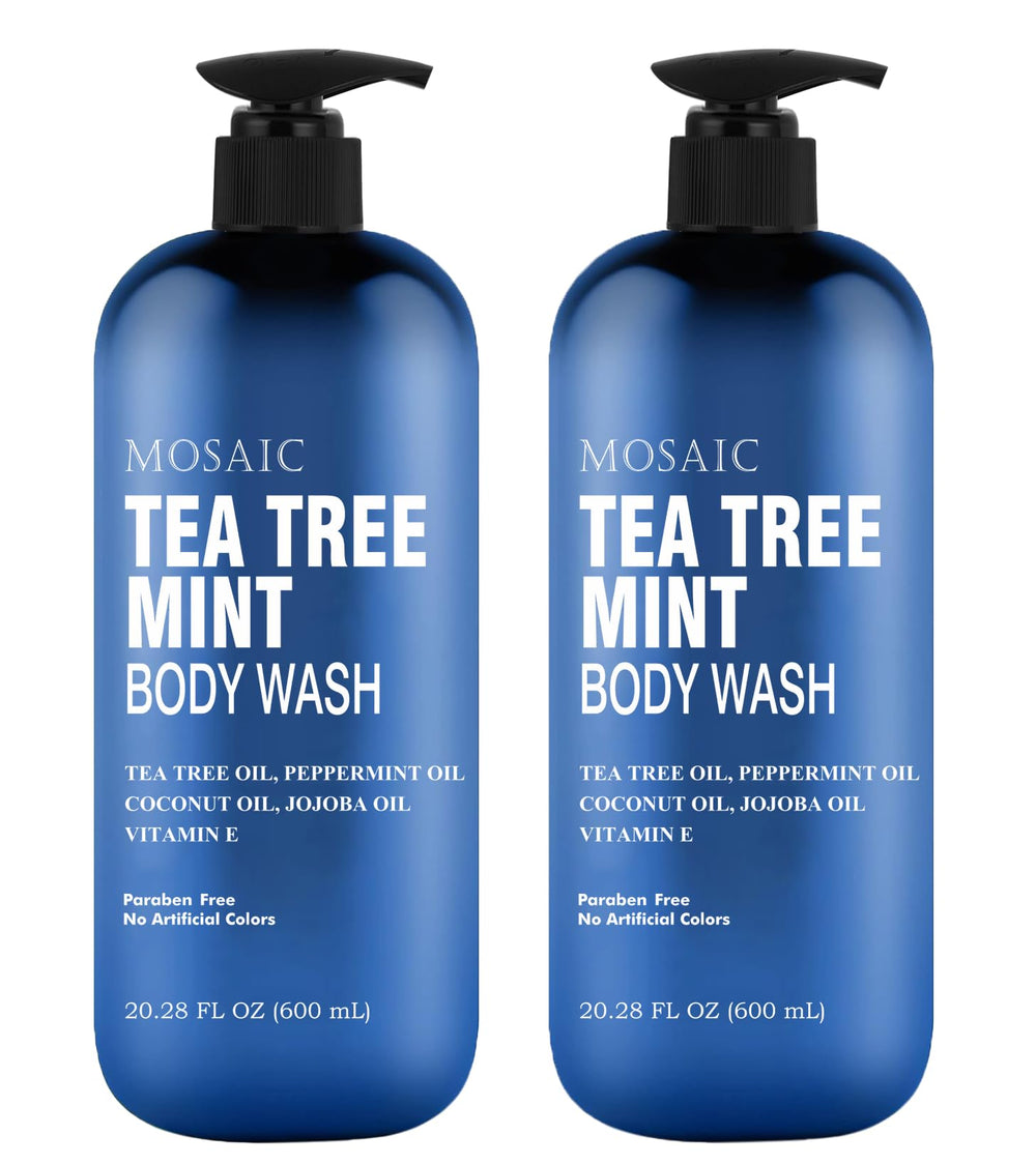 AnatoliaDaphne Tea Tree Mint bottle for large family use, refreshing cleanse.