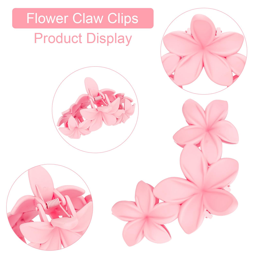 Anbala flor hawaiana gradiente blanco-rosa, colores versátiles para cualquier estilo