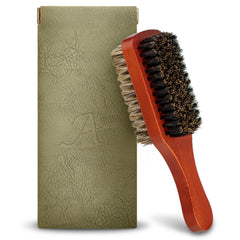 Ancable cepillo ondas para hombres, doble cara para peinar y cuidado diario.