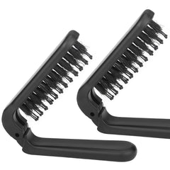 Ancable cepillo plegable de viaje para llevar en bolso y bolsillos.