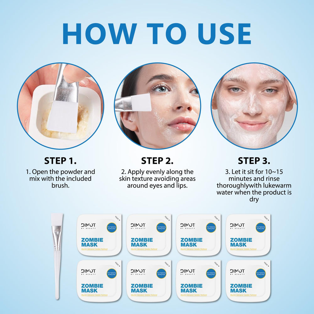 ANCAI Zombie Mascara facial: absorción rápida en 15 minutos