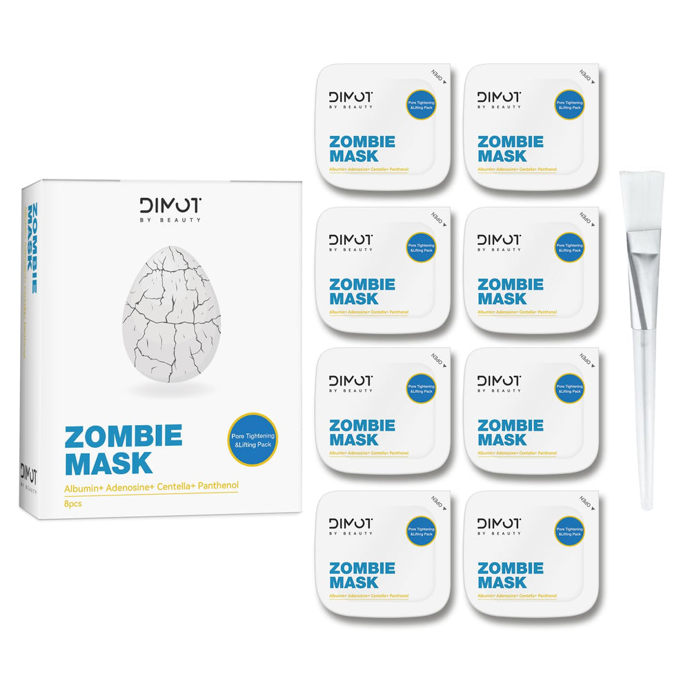 ANCAI Zombie Mascara facial: envase individual facilita dosificación precisa