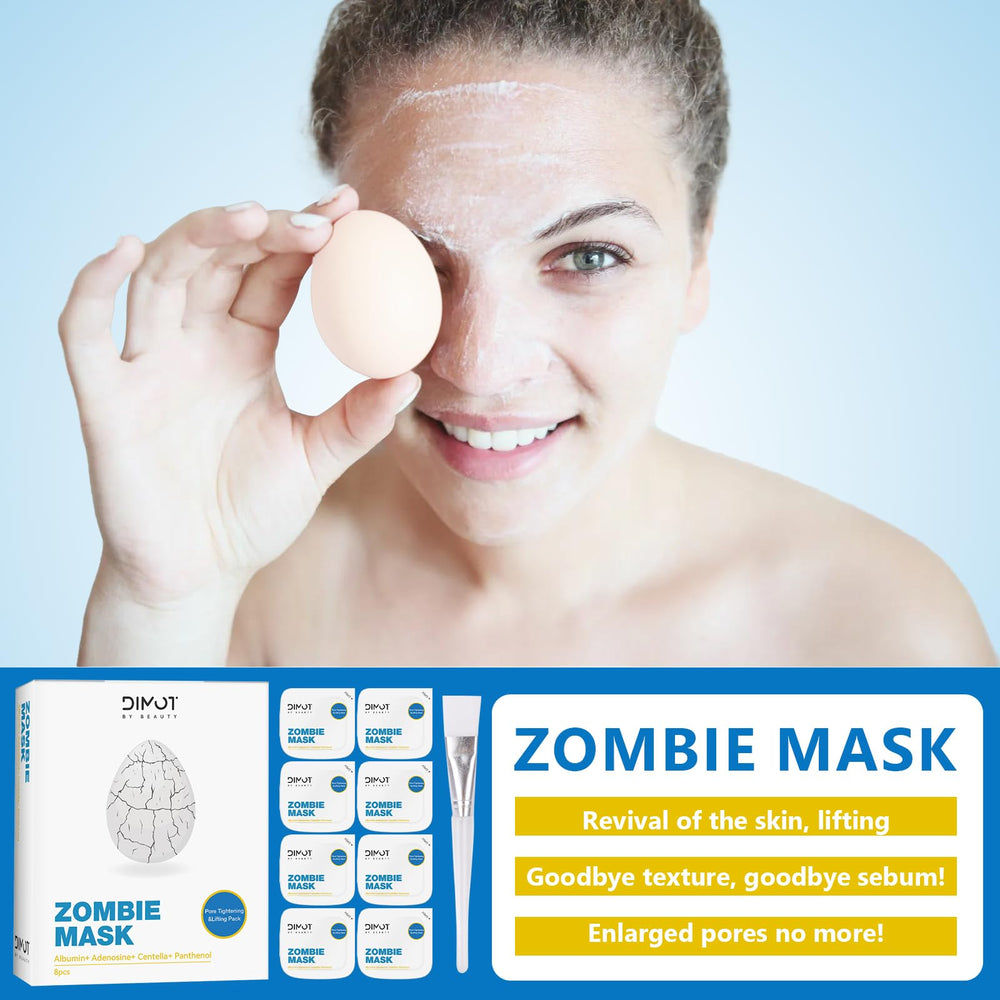 ANCAI Zombie Mascara facial: textura agradable y fácil de retirar