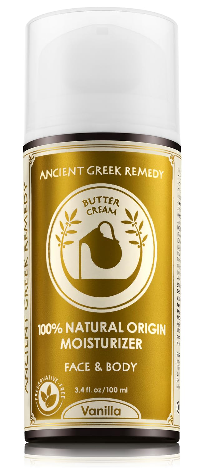 Ancient Greek Remedy aplicación diaria, hidratación duradera en la piel.