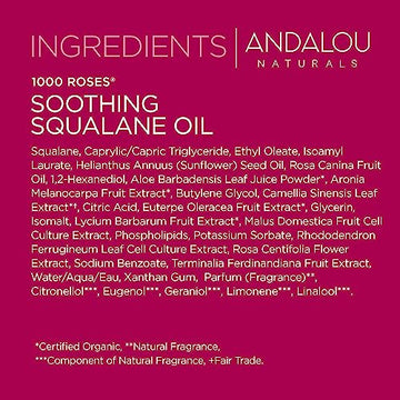 Andalou Naturals 1000 Rosas: ritual de relajación con aroma suave.