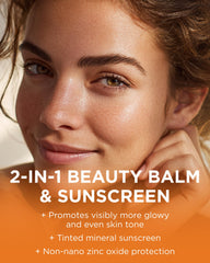 Aplicación en un solo paso para tono natural con Andalou Naturals BB SPF30.