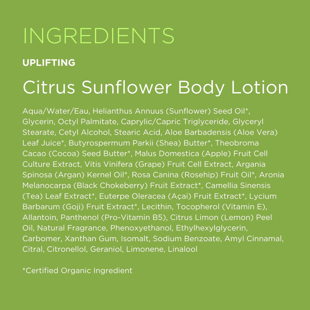 Andalou Naturals Citrus Sunflower, envase eco-amigable y responsable