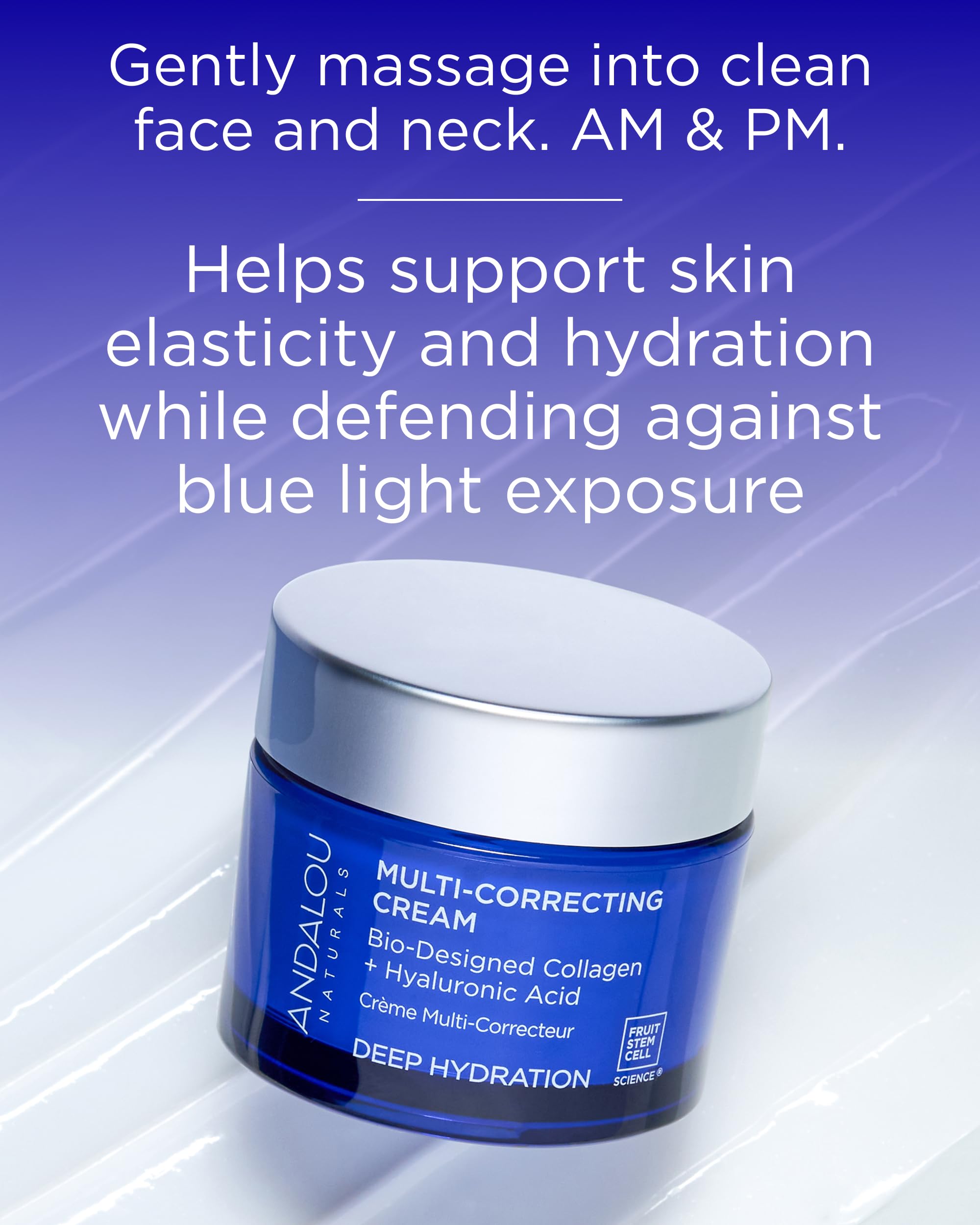 Andalou Naturals ectoin ofrece protección frente a la luz azul.