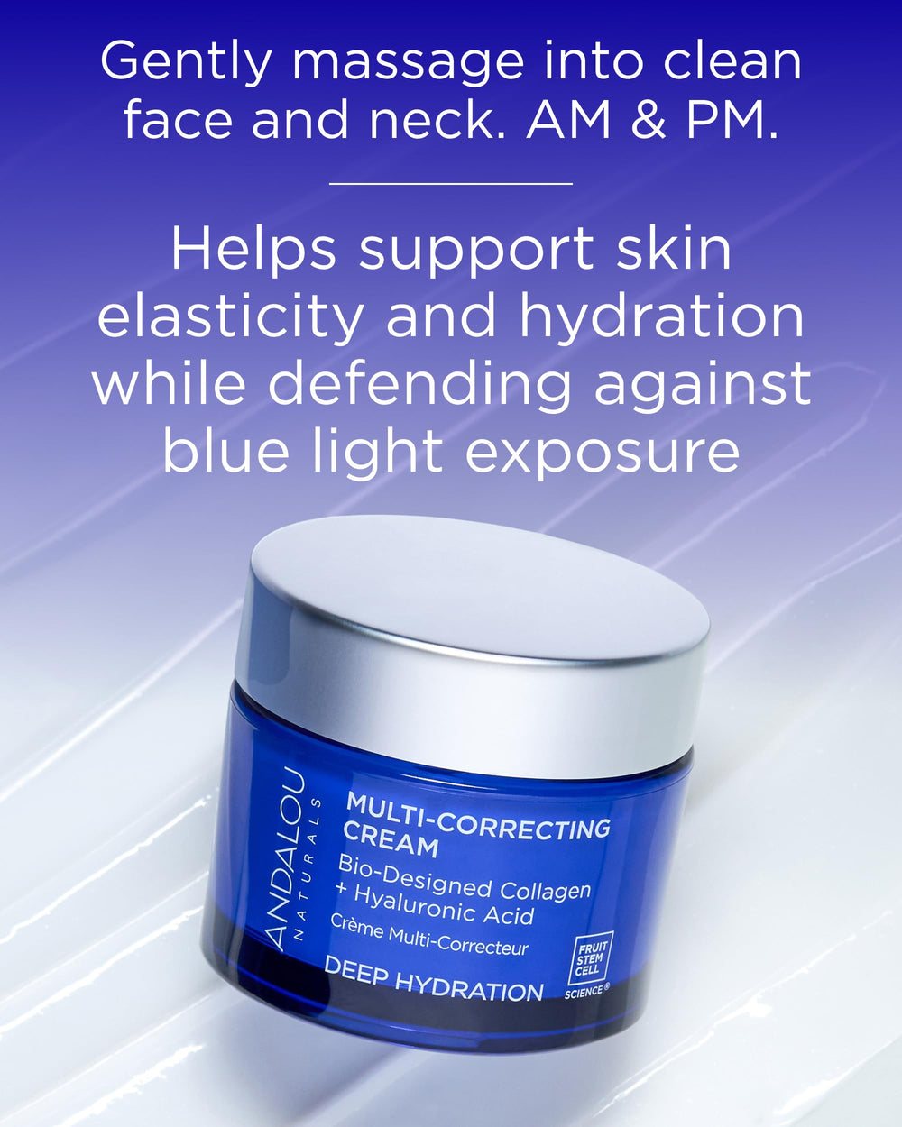 Andalou Naturals ectoin ofrece protección frente a la luz azul.