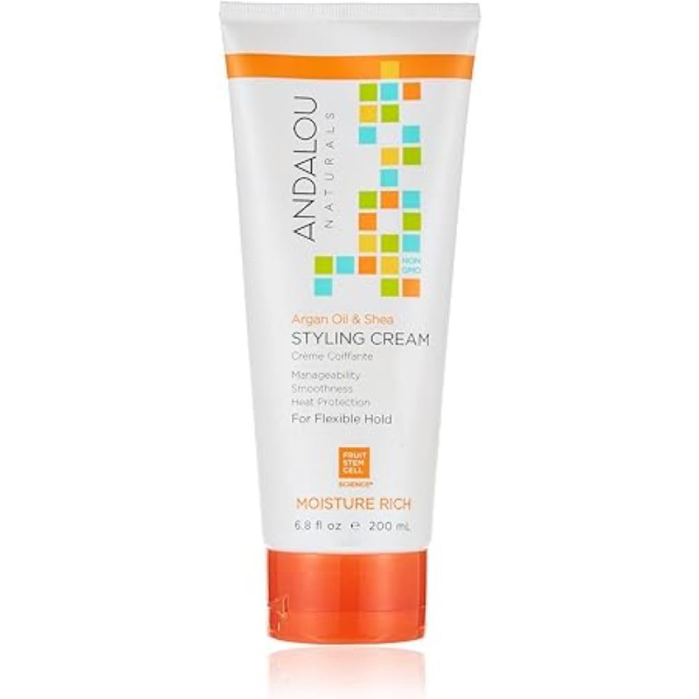 Non-GMO ingredients badge on Andalou Naturals product label.