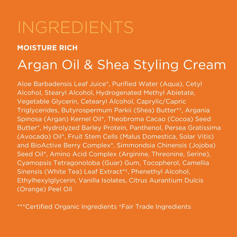 Color-safe styling cream delivers flexible hold and light finish.