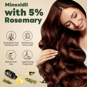Andelusita Minoxidil Aceite de romero para aroma y cuidado