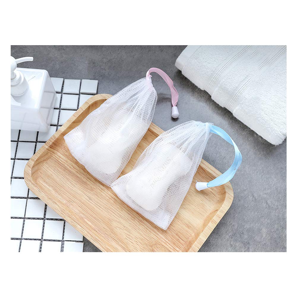 Andiker bolsa de malla de nylon suave, protege el jabón y facilita la espuma