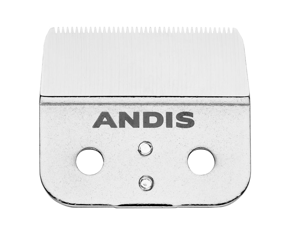 Hoja repuesto Andis para GO/GTO con acero inoxidable y corte cercano.