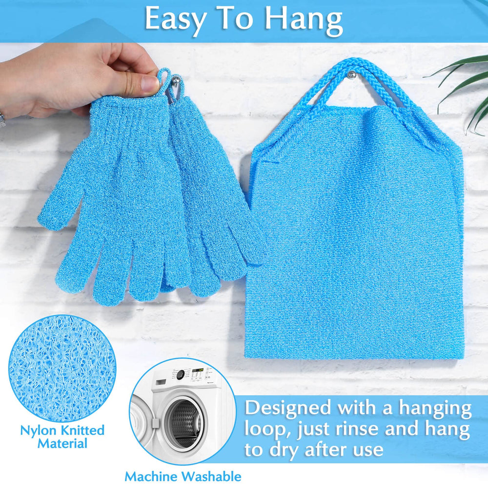 Accesorio ducha nylon Anezus, duradero y reutilizable para uso diario.