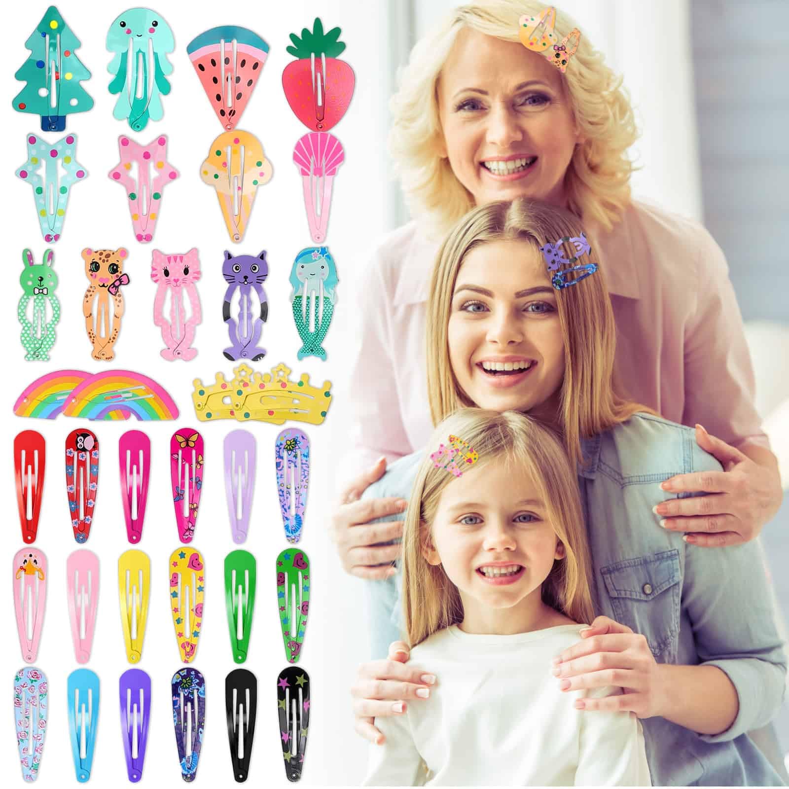 Anezus clips para cabello, resistente y fácil de usar en la rutina diaria.