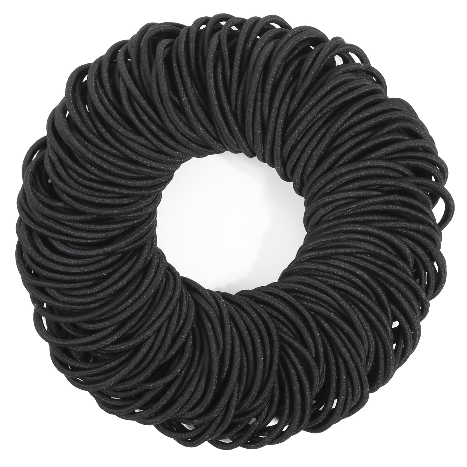 elásticos anezus para cabello negro, sujeción duradera y sin enganchar