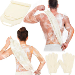 Anezus exfoliante para dorso, limpiador corporal suave para exfoliar.
