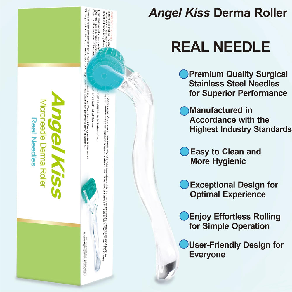 Para barba: Angel Kiss, rodillo suave para piel facial.