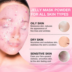Angeland Jelly Mask hidratación profunda que deja la piel nutrida y luminosa.