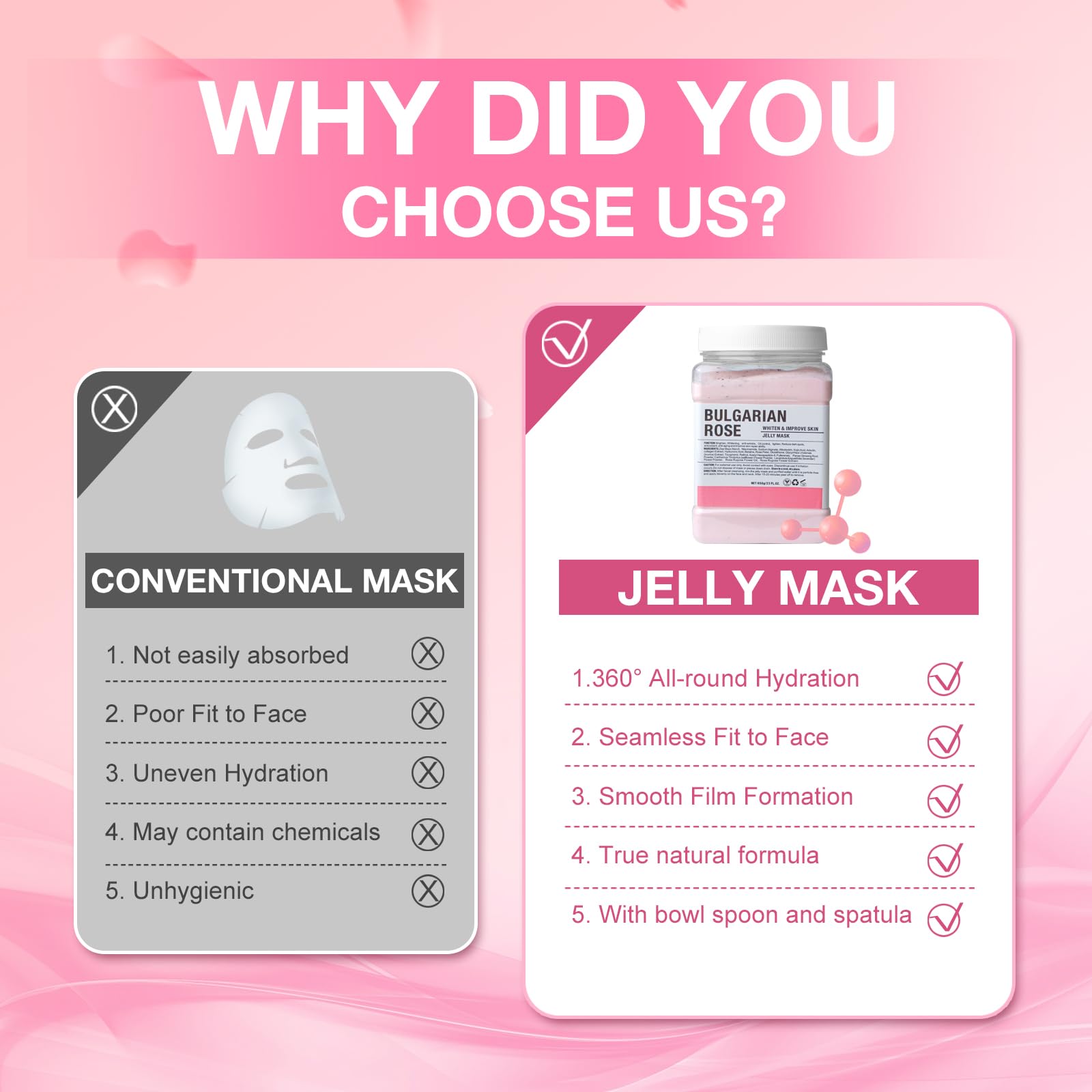 Angeland Jelly Mask apta para todo tipo de piel.