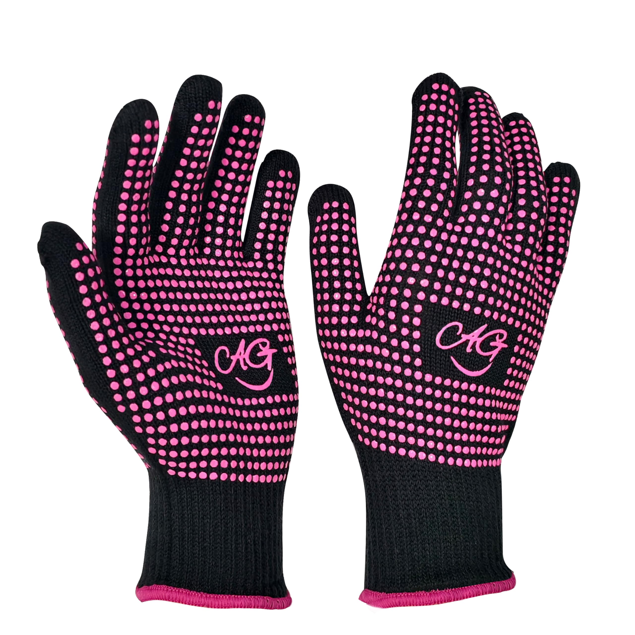 ANGENIL guantes resistentes al calor con protuberancias de silicona para agarre seguro