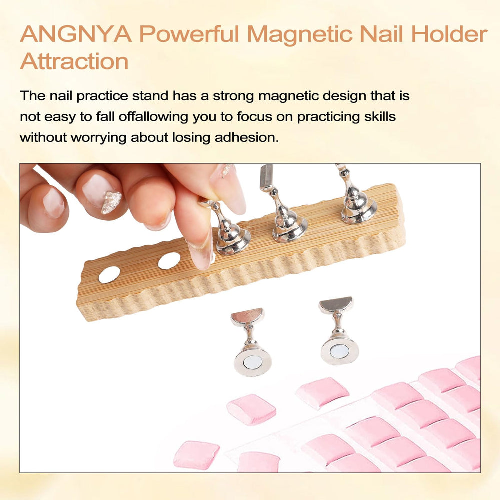 ANGNYA regalo ideal para artistas de uñas y estudiantes de manicura.