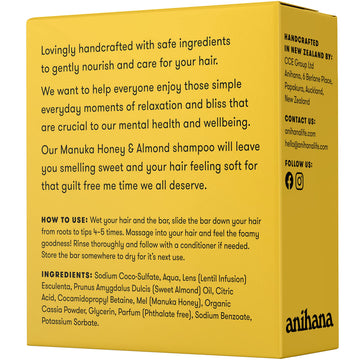 ANIHANA cruelty-free and paraben-free formula offers gentle cleansing