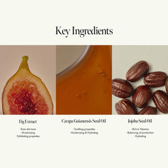 ANILLO Fig Whisky Oil textura ligera se absorbe rápido y no deja grasa.