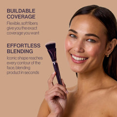 ANISA BEAUTY Pinnacle – poils synthétiques pour douceur et application fluide.