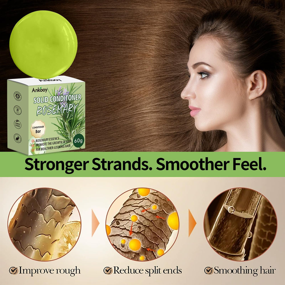 ANKOOY barra shampoo control de aceite para cuero cabelludo limpio