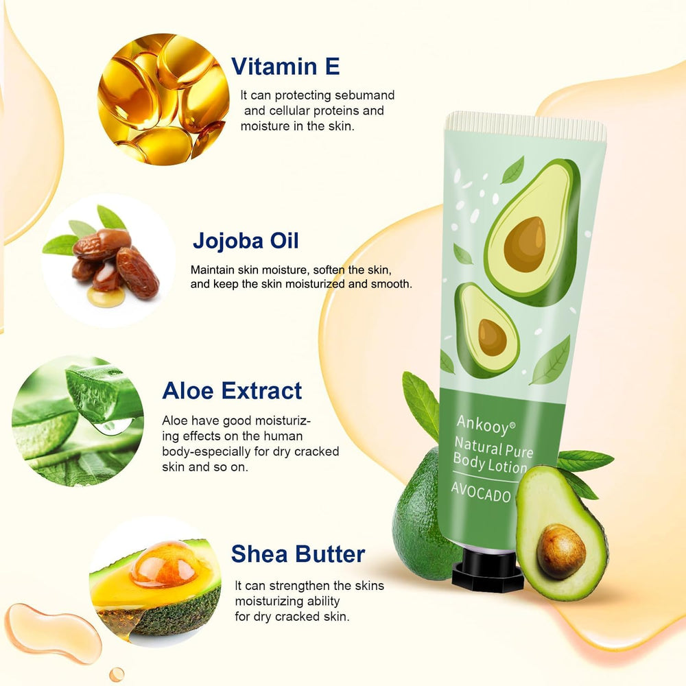 ANKOOY crema corporal set pomelo, revitaliza la piel con nota cítrica