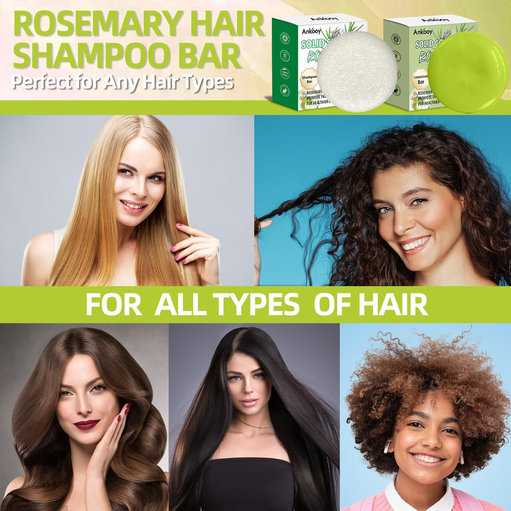 ANKOOY set dos en uno romero eco para todo tipo de cabello