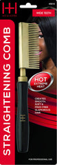 Annie Hot & Hotter con dientes anchos para desenredar cabello grueso sin tirones.