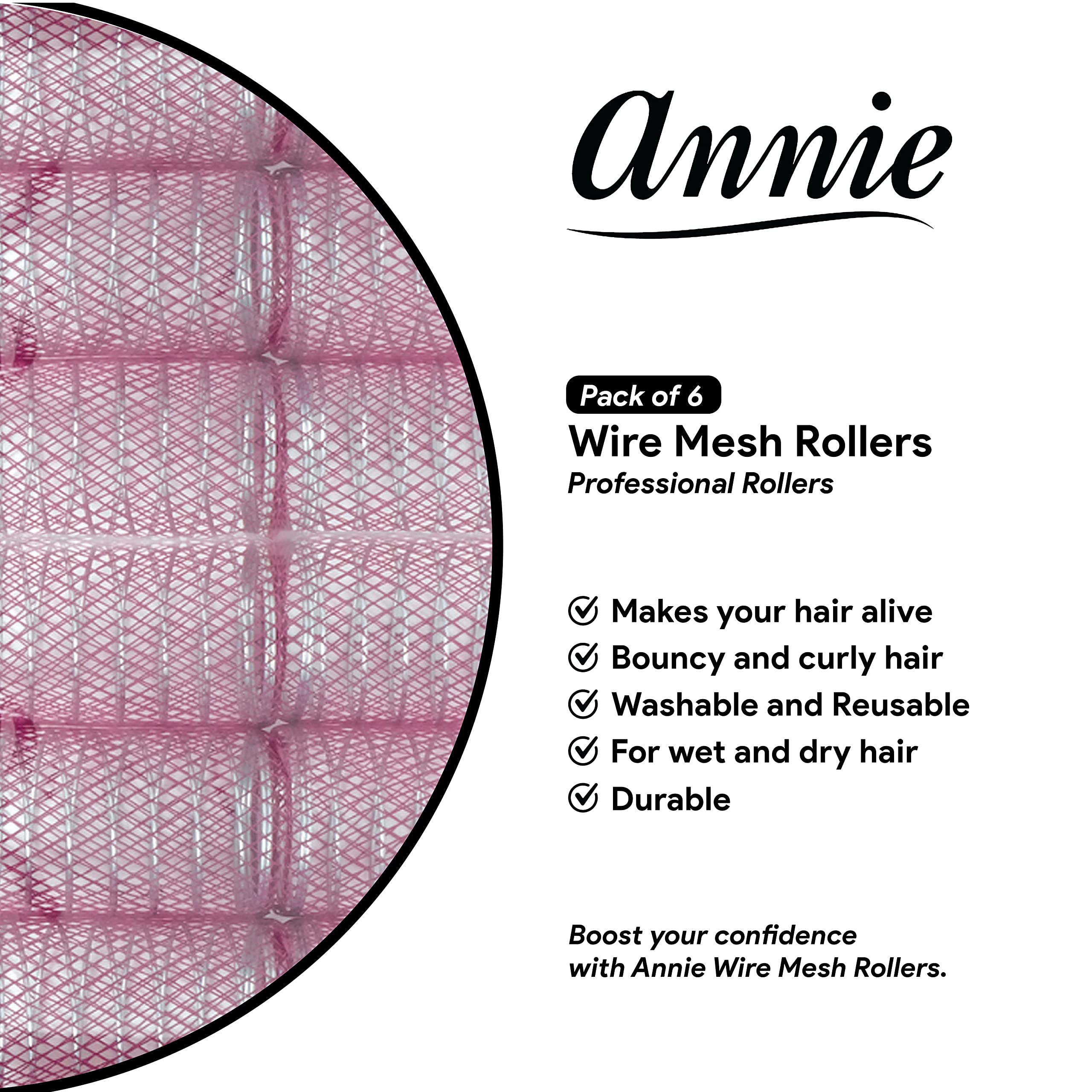 Annie rodillos malla jumbo vista lateral flujo de aire acelera el secado