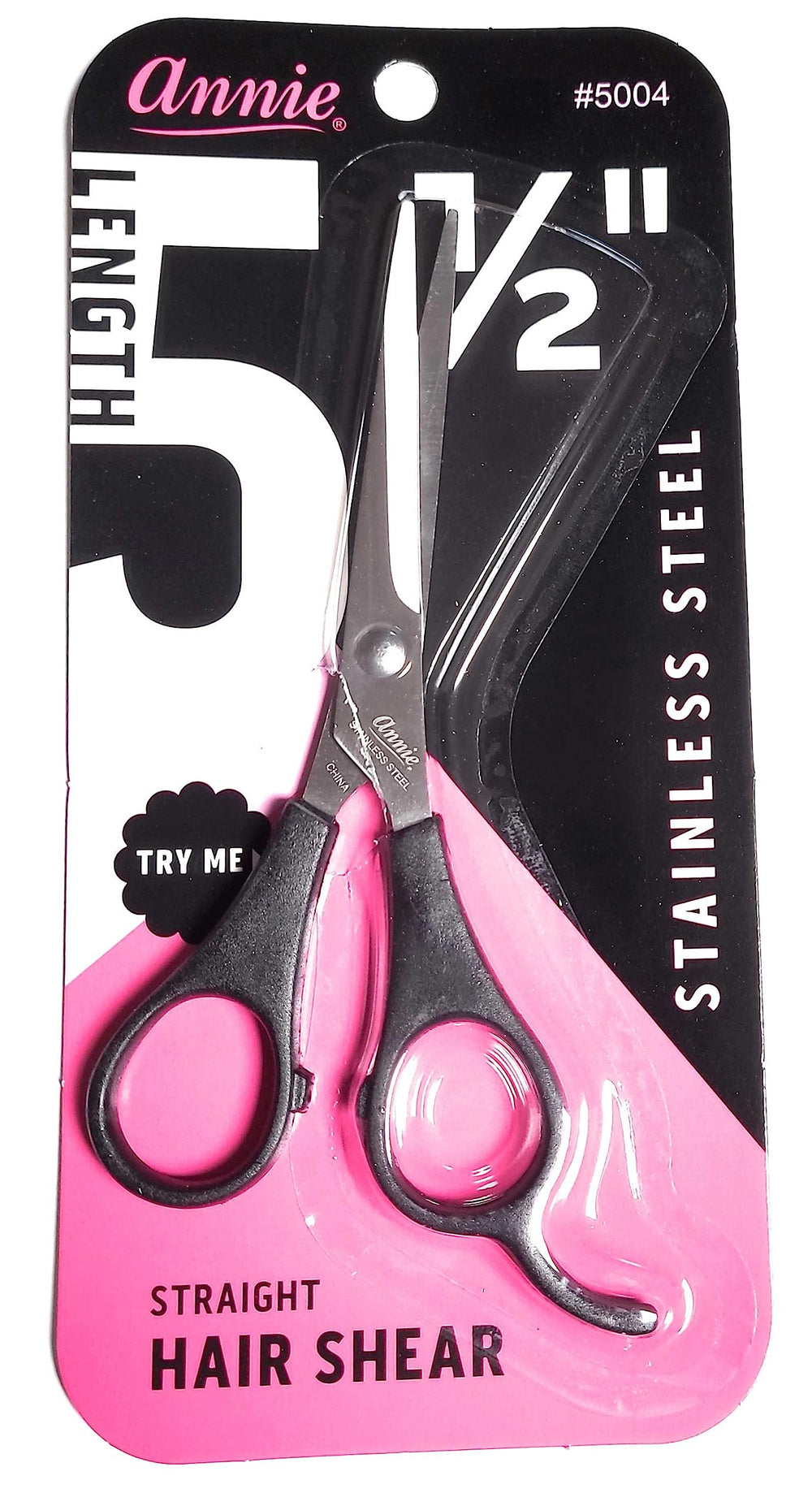 Tijeras Annie profesionales de 5,5 pulgadas con hojas afiladas para corte preciso.