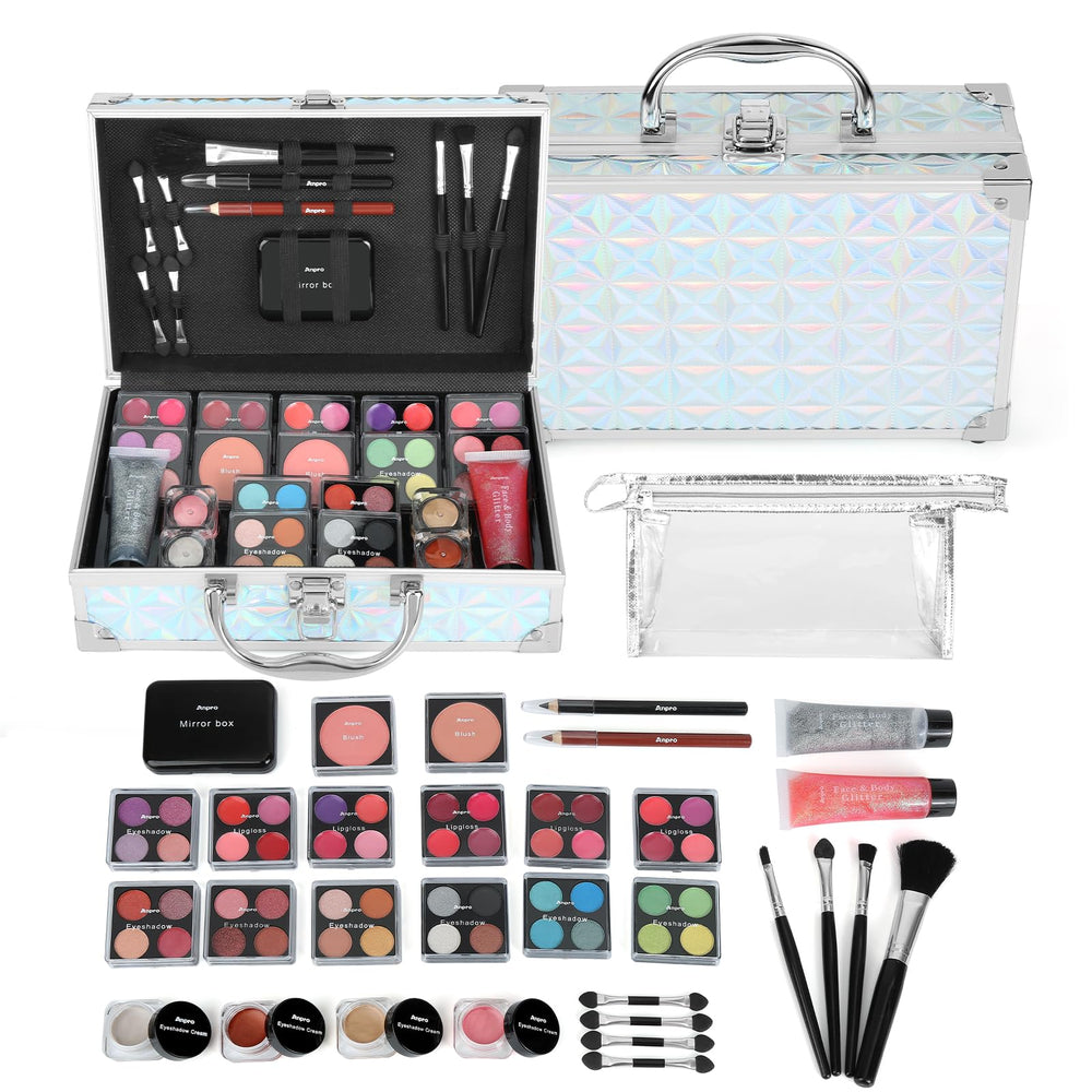 Kit Anpro de maquillaje teen con estuche, ideal para empezar