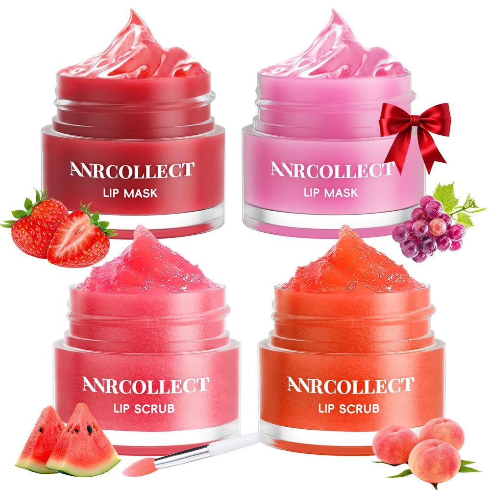 ANRCOLLECT Exfoliante Labial Sandía: exfolia suavemente y suaviza labios secos.