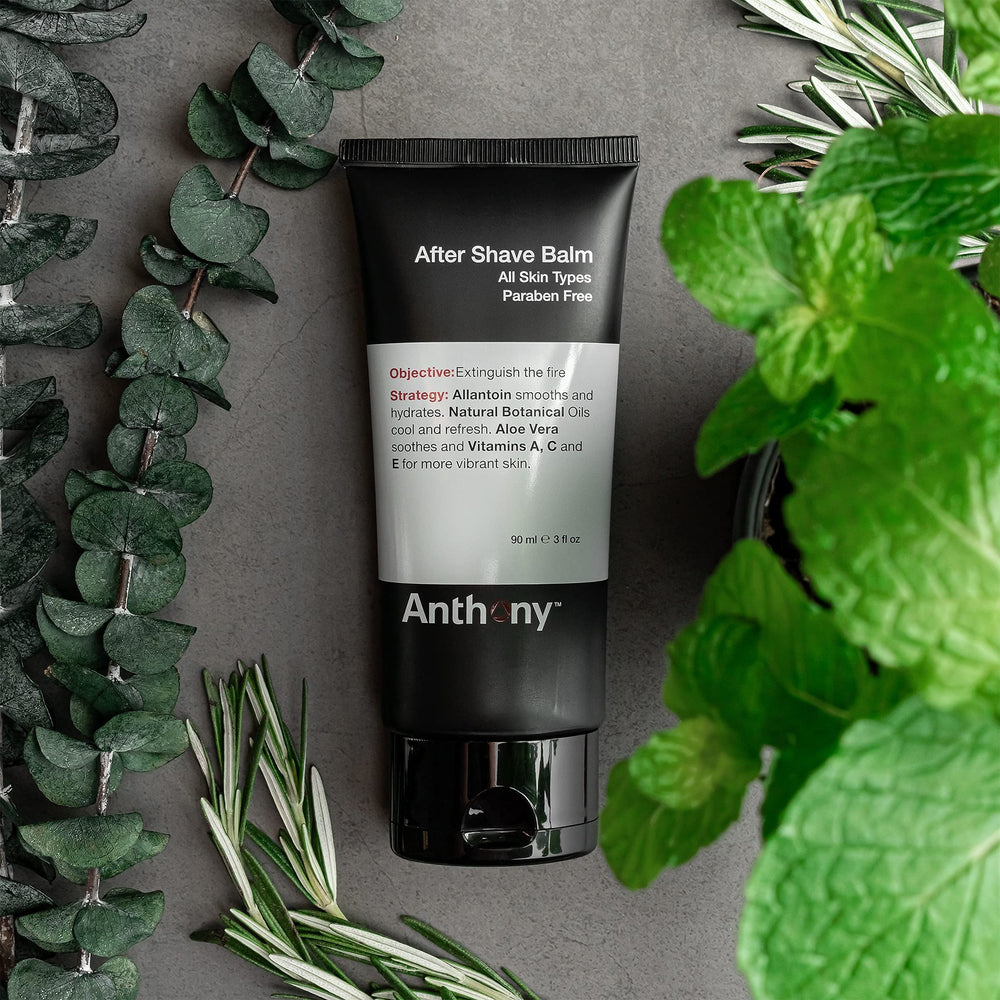 Anthony After Shave Balm con vitaminas A, C y E para piel sana