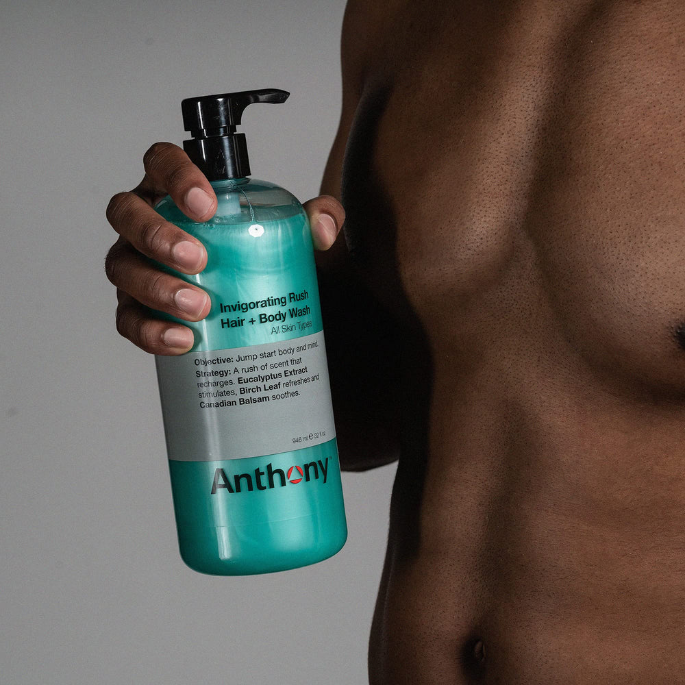 Anthony hombre fragancia masculina forestal con pino y eucalipto para despertar sentidos.