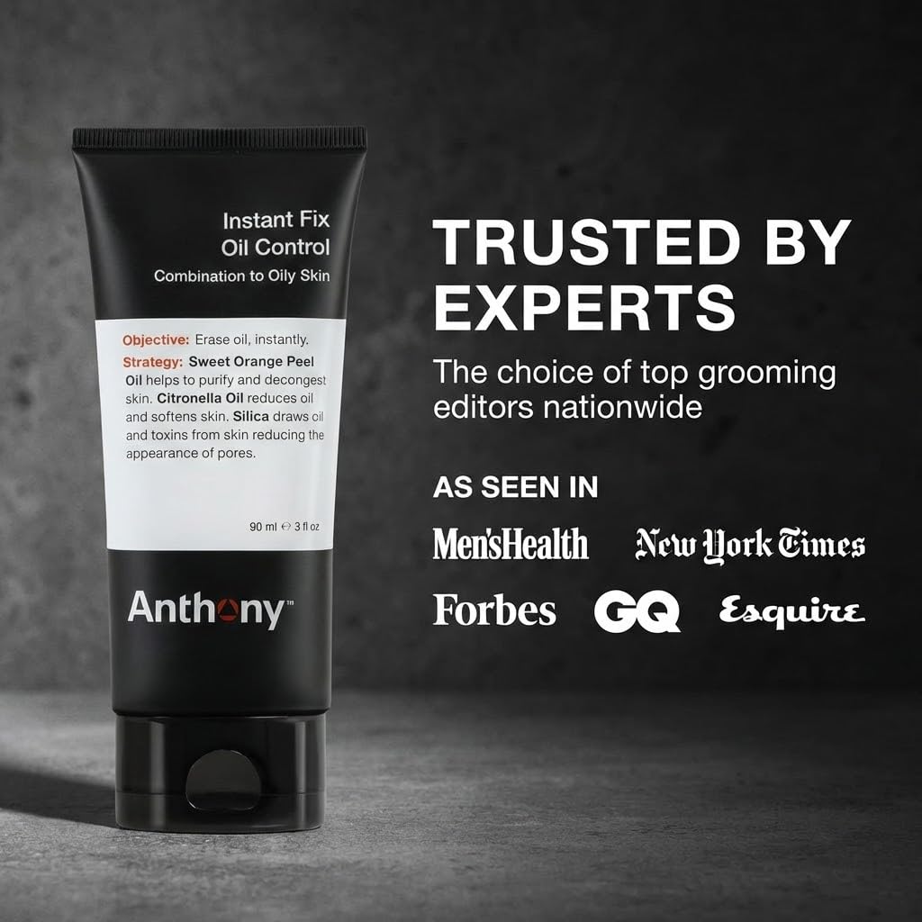 Anthony Instant Fix réduit visiblement les pores après utilisation.