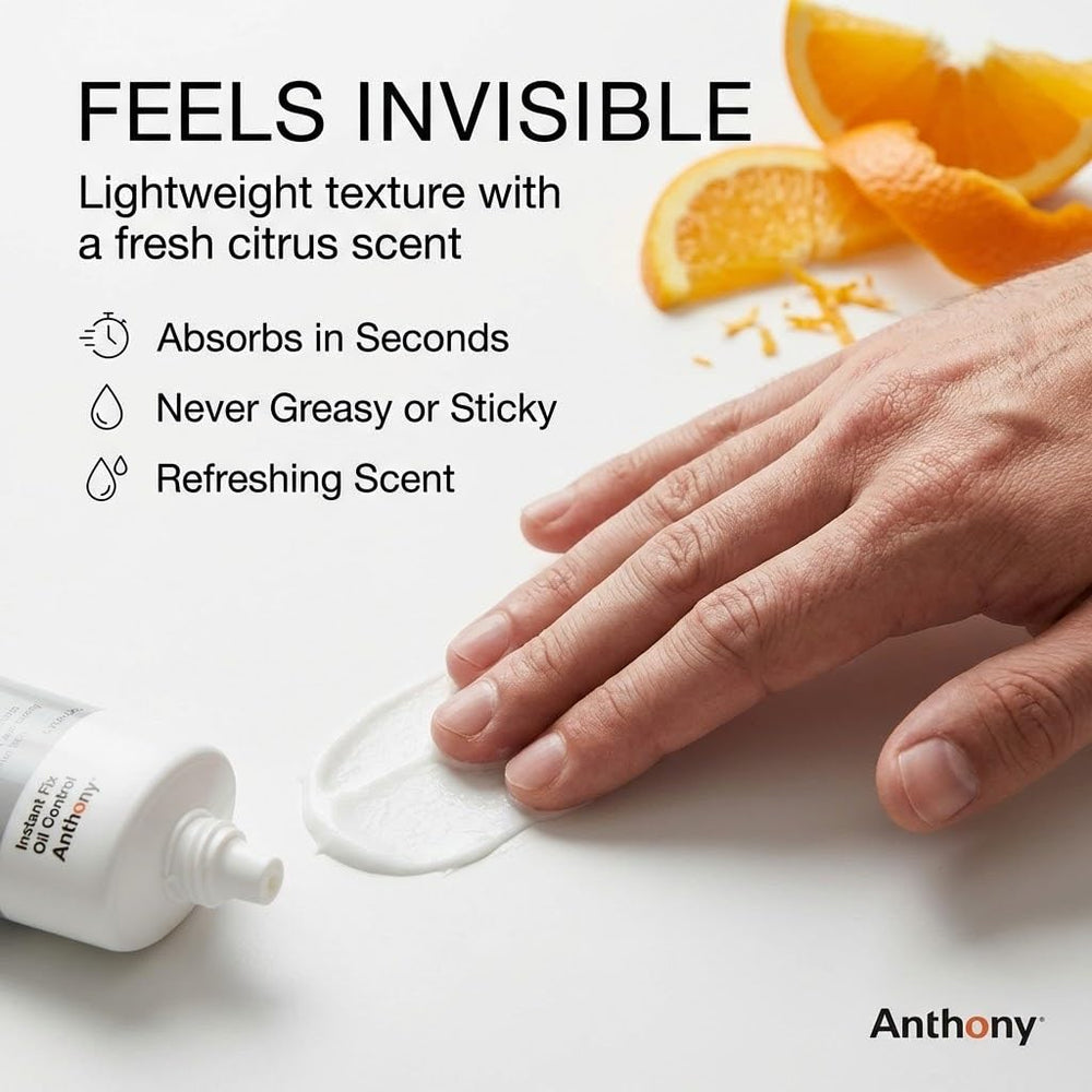 Formulation sans parabènes et testé dermatologiquement par Anthony Instant Fix.