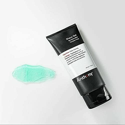 Anthony Shave Gel permite aplicación precisa para zonas delicadas.